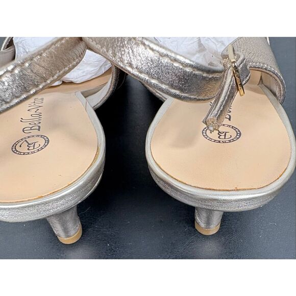 Bella Vita Margaret sling back gold pumps size 12 - Picture 11 of 15
